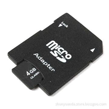 Hot Selling Customized Logos 4GB Memory Card